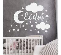 77x57cm Habitaciones para niños Calcomanía extraíble personalizada para niños Habitación para niños Habitación de material de PVC Papel pintado de vinilo Arte Pegatinas de