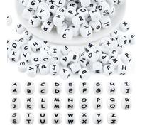 78 Letras para Pulseras del Alfabeto Inglés de la A a la Z Abalorios