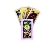78 piezas TX126 - Cartas del Tarot Thoth de Aleister Crowley, guía mística, adivinación, entretenimiento, tablero