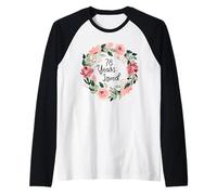 78 Years Loved Women Men 78 Years Old 78th Birthday Camiseta Manga Raglan