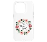 78 Years Loved Women Men 78 Years Old 78th Birthday Carcasa para iPhone 15 Pro
