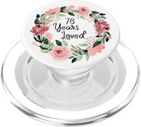 78 Years Loved Women Men 78 Years Old 78th Birthday PopSockets PopGrip para MagSafe