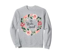 78 Years Loved Women Men 78 Years Old 78th Birthday Sudadera