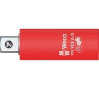 781 A/B Pieza de conexión VDE, aislada, 1/4", 781 A/B VDE x 3/8 x 56 mm x 1/4"