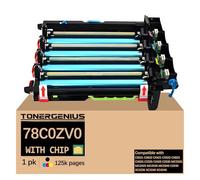 78C0ZV0 - Kit de imágenes compatible con Lexmark CS421 CS521 CS622 CX421 CX522 CX622 CX625 C2325 C2425 C2535 MC2325 MC2425 MC2535 MC26444 0 C22 40 XC2235 XC2240 XC4240 Tambor de imágenes