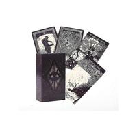 78pcs/set Tarot Cards, Fate Forecasting Cards Game Set, Vintage Divination Future Telling Game Card with Guide Book for Beginner Or Experienced