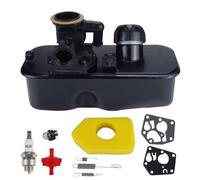 795477 Para Briggs & Stratton 499809 494406 498809A 795469 794147 699660 KIT Tanque Combustible Gas Carburador Tractor Cortacésped Conjunto Aceite REOKIP(795477 kit)