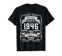 79th Birthday Gifts for Men 79yr 79 Years Old Vintage 1946 Camiseta