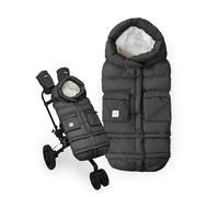 7AM Enfant - Manta para cochecito de bebé 212 - Manta ajustable para asiento de coche con cremallera para bebés de invierno, unisex, multiusos, forro polar, cálido, con capucha, repelente al agua |