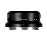 7Artisans 18mm F5.6 Lente Marco Completo, Ultra Delgada, Punto de Marco Completo, Lente Fija Manual, Amplia Apertura, Longitud Focal, filtros compatibles de 49 mm, Compatible con Montaje Z
