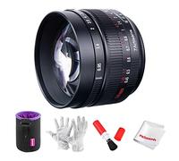 7artisans 50mm F0.95 Manual Objetivo de Longitud Vertical, Compatible con cámaras Fuji con Montura X X-PRO1 X-PRO2 X-E1 X-E2 X-E3 X-H1 X-T1 X-T10 X-T2 X-T3 X- T20 X-T30 X-T100 X-A1 X-A10 X-A2 X-A3