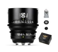 7artisans 50mm T1.5 Drean Series Objetivo de Cine Profesional, Lente Prime de Cine, Manual, de Fotograma Completo y Gran Apertura, Compatible con Nikon Z5 Z6 Z7 Z9 Z50 Z6II Z7II ZFC, Negro