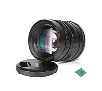 7artisans 55 mm f / 1.4 objetivo APS-C para Panasonic G5 / G6 / G7 / G85 / GF8 / GH5 M43 Cámara sin espejo montada Olympus EPM2 / E-PL7 / Enfoque manual del objetivo principal E-P5 / E-P6