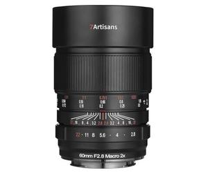 7Artisans 60 mm f/2,8 Macro 2X Canon RF