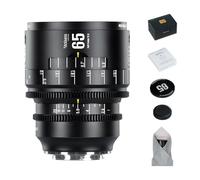 7artisans 65 mm T2.9 Macro 2X Infinte Series Lente Prime de Cine de fotograma Completo y Gran Apertura Compatible con cámaras sin Espejo Canon EOS-R con Montura R1,R3,R5,R52,R6,R62,R8,R,RP,R7,R10,R50