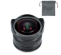 7artisans 7,5 mm F2.8 APS-C Wide-angle Fisheye Fixed Lens (Aspherical) for Compact Mirrorless Cameras Fuji FX Mount X-A1 X-A2 X-A2 X-A10 X-at X-T10 X-T20 X-Pro1 X-Pro2 X-E1-Black