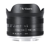 7artisans 7.5mm f2.8 Mark II APS-C ojo de pez lente fija manual de gran angular para Fujifilm FX Cámara sin espejo X-T1 X-T2 X-T3 X-T20 X-T30 X-E1 X-E2 X-E3