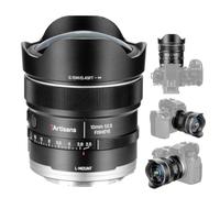 7Artisans AF 10 mm F2.5 MAX Full Format Fisheye L-Mount Objetivo | Ángulo de visión de 185°, 11 elementos/8 grupos, enfoque automático STM, carcasa de metal, resolución de 60 MP
