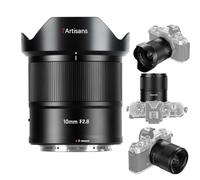 7Artisans AF 10 mm F2.8 - Objetivo de enfoque automático ultraancho para cámaras Z Mount APS-C, ángulo de visión ultraamplio de 105,3°, gran apertura F2.8, carcasa de metal resistente