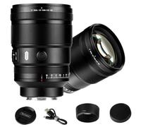 7artisans AF 135mm F1,8,teleobjetivo para L Mount, Full Frame con autofoco, AF/MF, Distancia Focal Fija, 1000 g, Dos Botones FN programables, para S1M2,S1H,S9,SL2