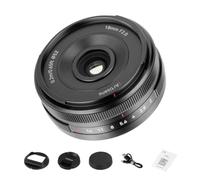 7artisans AF 18 mm F2 APS-C Lente gran angular para cámaras Sony E-Mount | Diseño ultra compacto de 109 g, visión equivalente de 27 mm, STM AF silencioso, apertura f/2.0 y enfoque cercano de 0.2 m