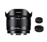 7ARTISANS AF 25 mm F1.8 APS-C - Objetivo de enfoque automático para Sony, Serie LITE Lente gran angular ultraligera, ideal para viajes y retratos ambientales, compatible con cámaras de montaje