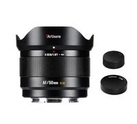 7ARTISANS AF 50mm F1.8 APS-C - Lente de enfoque automático para Sony, lente de retrato clásica, intensidad luminosa F1.8 con suave bokeh, compacto y ligero, ideal para retratos y tomas de detalle.