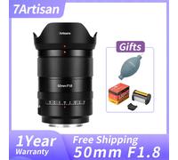 7Artisans AF 50mm F1.8 lente de enfoque automático de marco completo para Sony E FE A7R A7C II Nikon Z Z7II Panasonic Sigma L Leica L S1 AF 50mm F1.8