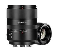 7artisans AF 85mm f1.8 Marco Completo Lente Compatible con Sony E Bayoneta, Gran Apertura, Enfoque, STM Face/Eye autofocus para Sony E A7 R3 M4 Alpha Zv - E10 A5000 A9 NEX - 3 (Negro)