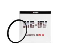 7artisans Armor-Pro - Filtro HD MC-UV de 24 capas de revestimiento impermeable y antiarañazos, compatible con lentes de cámara con un diámetro de 58-95 mm.