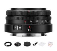 7artisans AutoFocus de 40 mm F2.5 Lente Fotograma Completo Compatible con Modo Automático/Manual para Leica/Panasonic S1,DC-S1, S5,DC-S5, Serie LUMIX S9/Cámaras Mirrorless Sigma Serie L