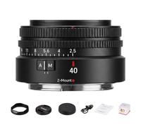 7artisans AutoFocus de 40 mm F2.5 Lente Fotograma Completo Compatible con Modo Automático/Manual para Nikon Z Mount Z9, Z8, Z7, Z72, Z6, Z62, Z63, Zf, Z5, Z5 II Cámaras Mirrorless