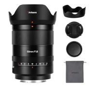 7artisans AutoFocus - Lente de Marco Completo F1.8 de 50 mm, Gran Apertura F1.8, Compatible con Apertura automática/Manual y reconocimiento Facial/Ojo, Compatible con Sony A7 Series A7R A75 A7SII A9