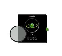 7artisans Filtro de lente de cámara polarizador circular Ultra-delgado multicapa Recubrimientos CPL para lente de cámara (77mm)