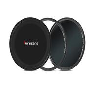 7artisans Filtro Nano Magnético UV, CPL y GND para Fotografía de Retrato, Mist Negra 1/4, 67mm, Factor ND1000