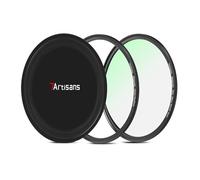 7artisans Filtro Nano Magnético UV ND Reducción de Luz/Polarización CPL/Gradiente GND/Mist Negra 1/4 para Fotografía de Retrato (72mm Black Mist 1/4)
