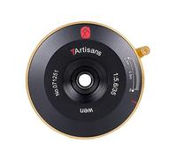 7artisans Lente de Enfoque Manual de Formato de Marco Completo f5.6 de 35 mm Compatible con Leica M-Mount para Leica M, M10, M240M-P240, M-TYP246, M-P, M 262, M7 (Negro Dorado)