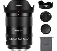 7artisans Lente de marco completo F1.8 de 50 mm de enfoque automático, gran apertura F1.8, compatible con apertura automática/manual y reconocimiento facial/ocular, compatible con cámara S0NY FE A7