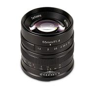 7artisans Lente fija manual APS-C de 55 mm/F1.4 para cámaras Sony E-mount como Sony NEX-6R NEX-7 A3000 A5000 A5100 A6000 A6300 A6500 (negro)