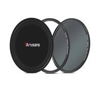 7artisans Magnético UV ND Filtro de Reducción de Luz/Polarización CPL/Gradiente GND/Mist Negra 1/4 para Fotografía de Retrato (77mm ND64)
