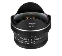 7Artisans MF 6 mm F2 lente ojo de pez manual para cámaras APS-C - con ángulo diagonal de 220°, apertura F2 y carcasa metálica compatible con E Mount