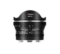 7Artisans MF 6 mm F2 lente ojo de pez manual para cámaras APS-C - con ángulo diagonal de 220°, apertura F2 y carcasa metálica (compatible con E/X/M43/Z/R) (montaje Z)