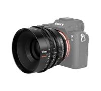 7artisans Objetivo Cine, 35 mm, formato completo, apertura grande, 270°, proyecto de enfoque para Sony E-Mount FX3 A7S A7S2 A7S3 A7M2 A7M3A7M4 A1 A7 A9 A9II A7R A7R2 A7R3A7R4 A7RIV 7C A64. 00 ZVE-10
