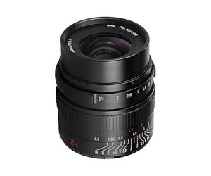 7artisans Objetivo de 24 mm F1.4 APS-C Humanities con gran apertura para cámaras sin espejo para cámaras M43 Mount EPM1 EPL2 E-P1 E-M1 E-M5 E-M10IIl Pen-F G7 GH4 GH5 and More.