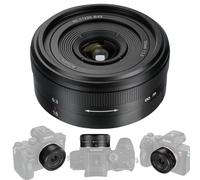 7artisans Objetivo MF de 18 mm F5.6 para cámaras de montaje E A7 A7ll A7RlV A7S A7SII A7SIII A7C A9 A5000 A6100 A6300 A6400 A6500 A6600 NEX-3 NEX-5R NEX-5 NEX-5N NEX-5N X5C