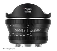 7Artisans ojo de pez de 6 mm f/2 Fuji X-Mount