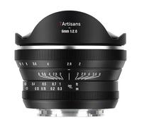 7Artisans ojo de pez de 6 mm f/2 Montura Sony E (APS-C)