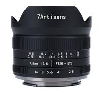 7Artisans ojo de pez de 7,5 mm f/2,8 II Canon RF-S