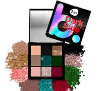 7DAYS B.COLOUR Paleta de sombra de ojos 9 colores - 01 Black Mamba, 9 x 1 g