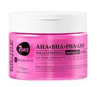 7Days Pads Exfoliantes para Cuidado de la Piel - Removedor de Puntos Negros Exfoliante - Toallitas Exfoliantes para el Rostro con Ácido Glicólico, Ácido Salicílico y PHA - Limpiador Facial